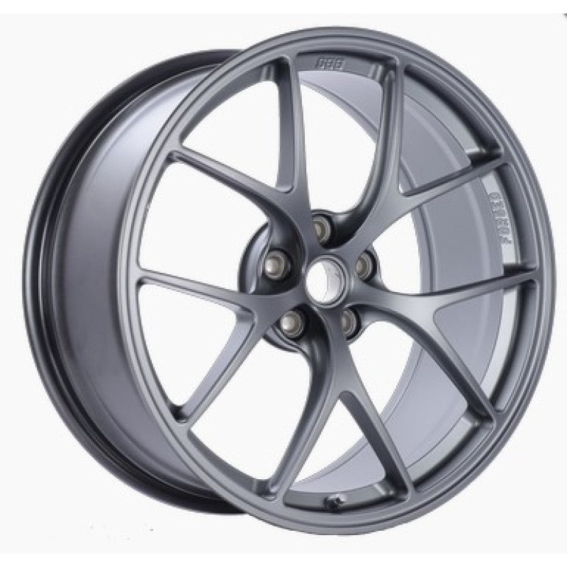 BBS FI 20×8.75 5×114.3 ET44 CB67 Titanium Wheel -82mm PFS/Clip Req