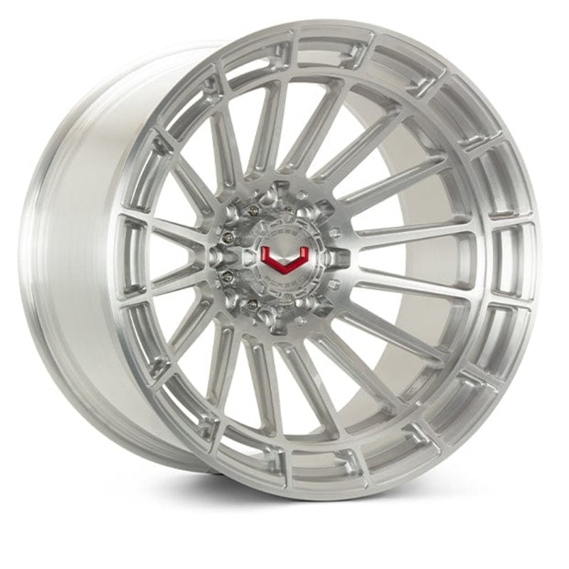 Vossen Forged LCX-01 22″ 8×165.1 Brushed Gloss Clear