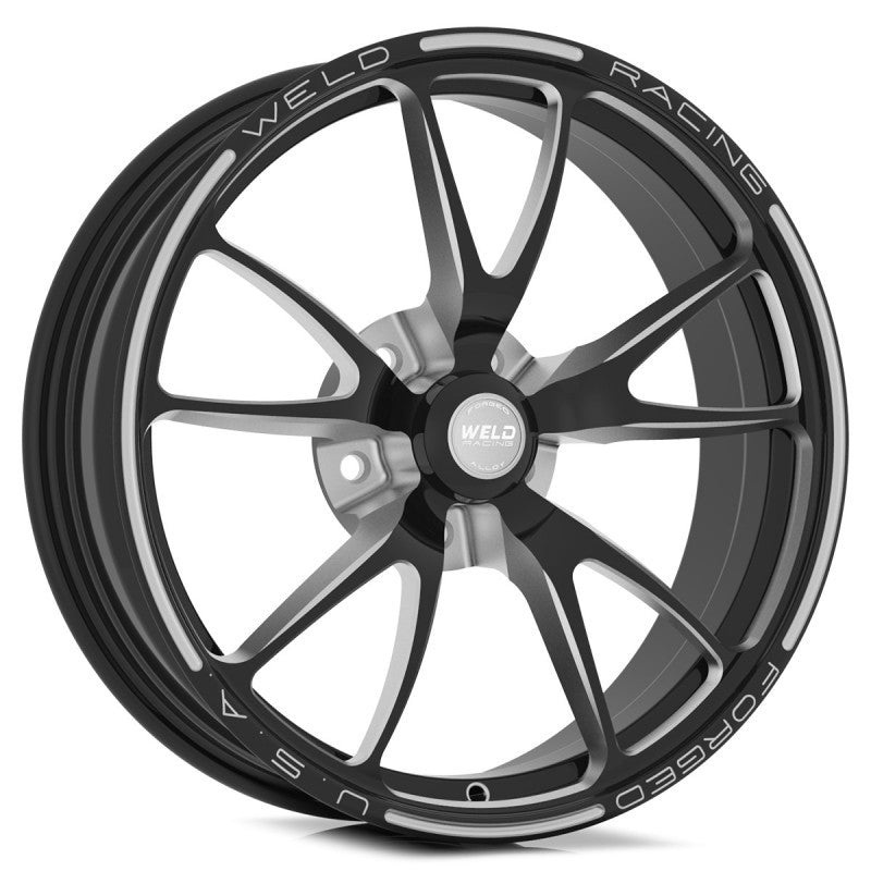 Weld Full Throttle 1-Piece 15×3.5 / Anglia Spindle MT / 1.75in. BS Black Wheel – Non-Beadlock
