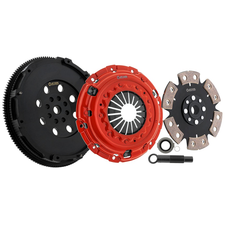 Action Clutch ACR-3580 Stage 6 Clutch Kit (2MD) for Acura Integra 2023 1.5L (L15CA) Turbo Includes Chromoly Lightweight Flywheel