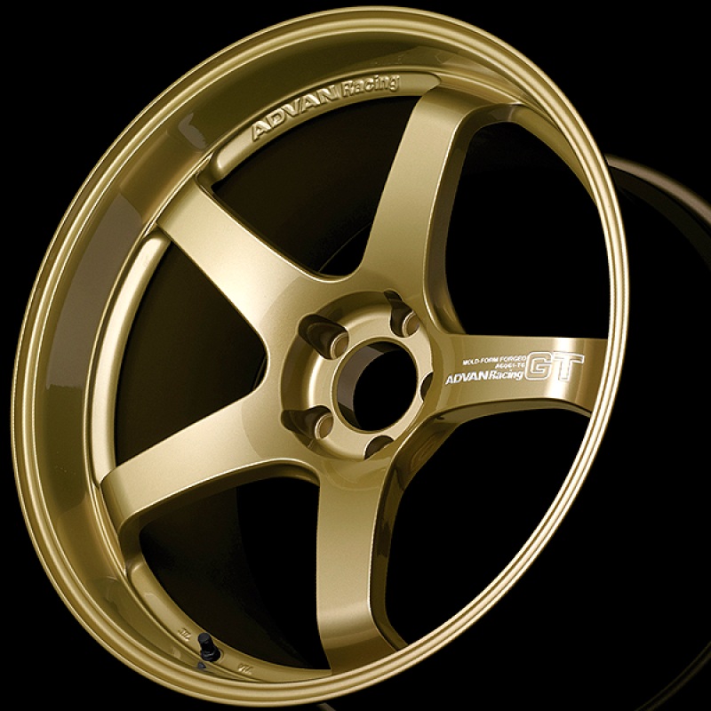 Advan GT Premium Version 18×10.5 +15 5-114.3 Racing Gold Metallic Wheel