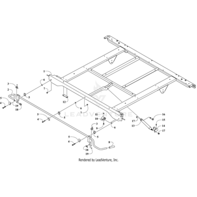 Box Latch Wear Pad – Left by Arctic Cat