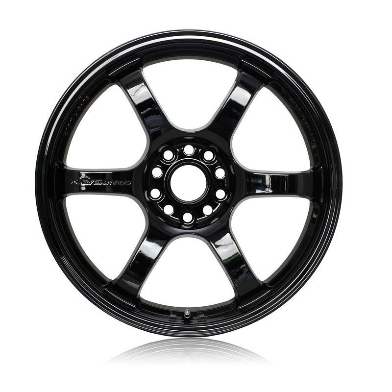 Gram Lights 57CR 17X9 +12 5X114.3 Gloss Black