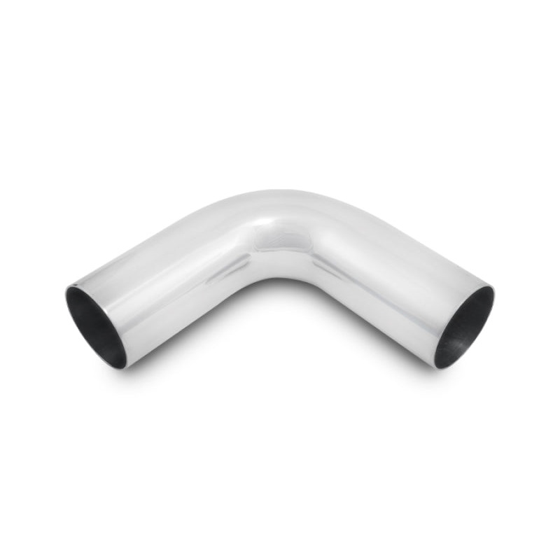 Vibrant 1in O.D. Universal Aluminum Tubing (90 Degree Bend) – Polished