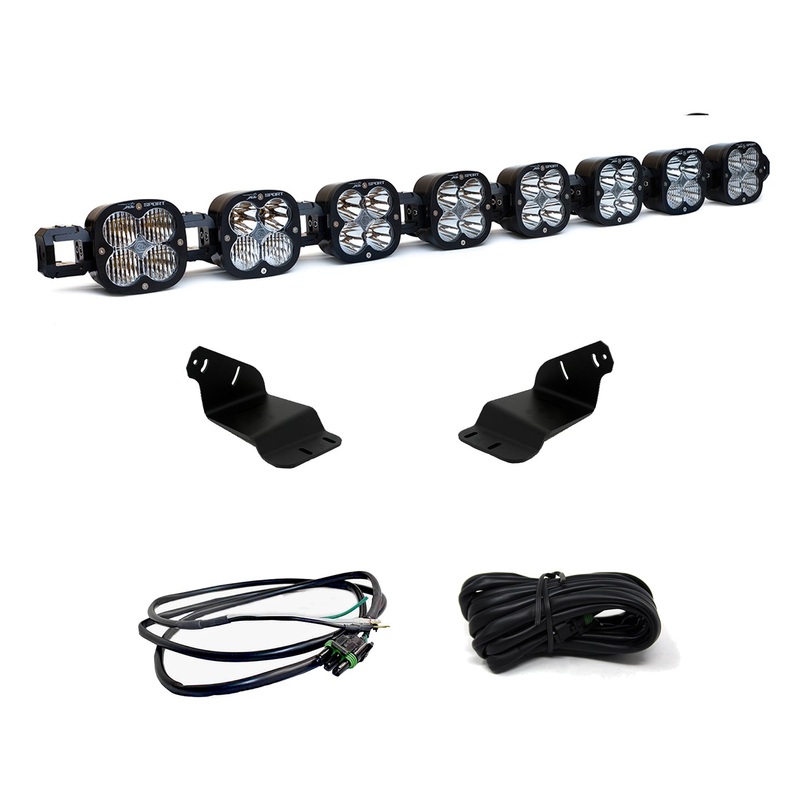 Baja Designs 2021+ Ford Bronco / 2022+ Bronco Raptor Roof Light Bar Kit 8 XL Linkable w/Upfitter
