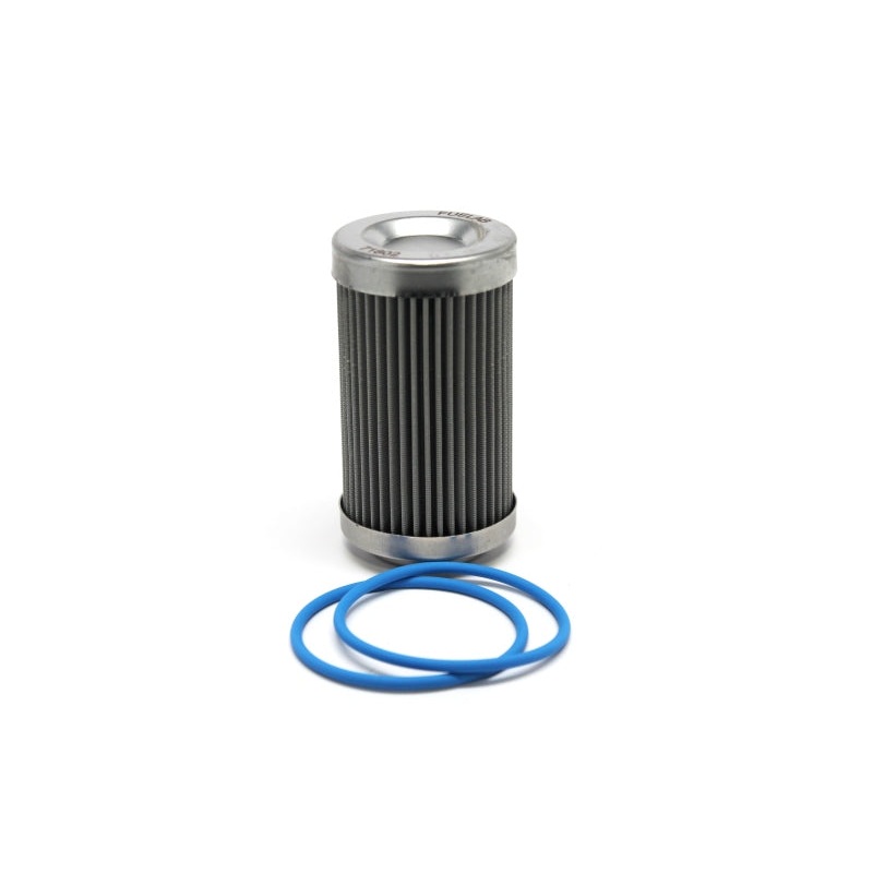 Fuelab 40 Micron Stainless Replacement Element – 3in w/2 O-Rings & Instructions