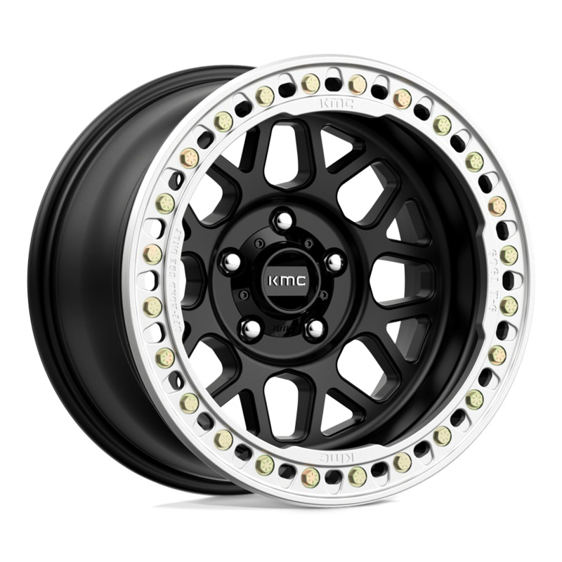 KMC Wheels KM235 Grenade Crawl Beadlock 17″ 6×135 Satin Black