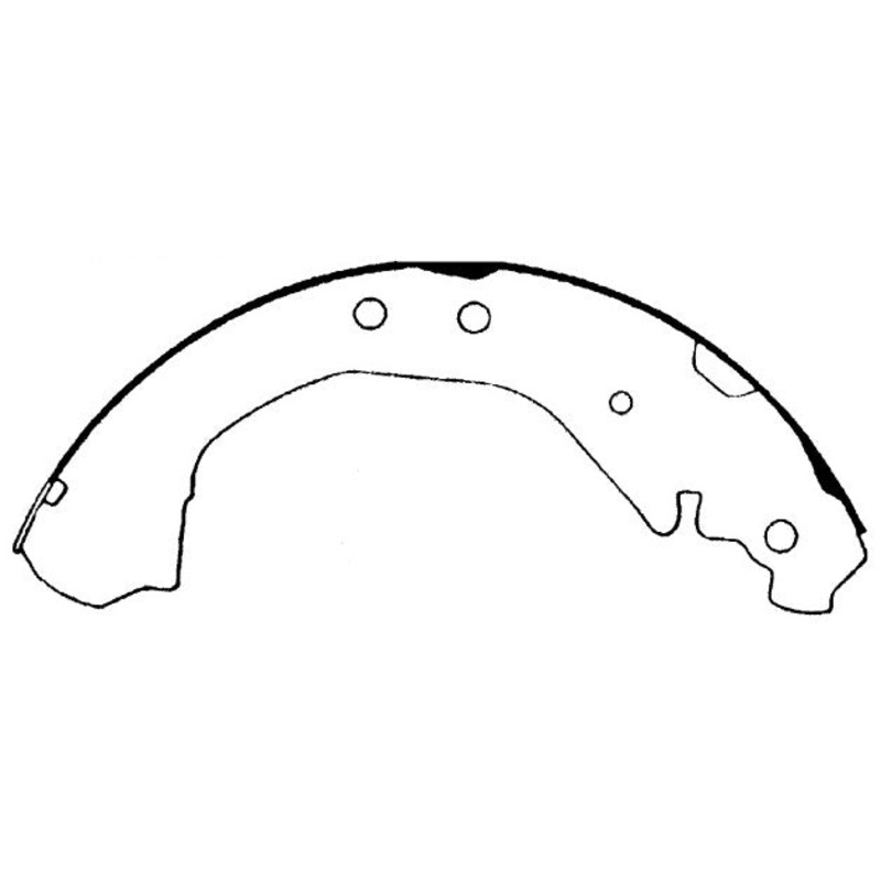 Porterfield Brake Shoes for 1997 CHEVROLET K1500 4WD 10″ Rear Drum
