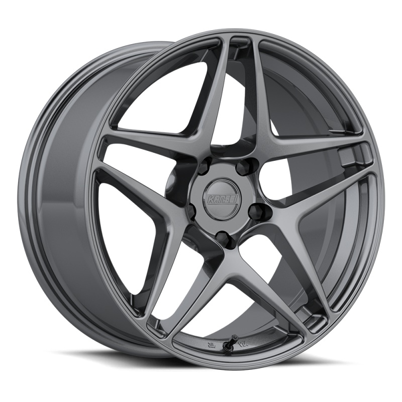 Kansei K15G Astro 18×9.5in / 5×100 BP / 22mm Offset / 73.1mm Bore – Gunmetal Wheel