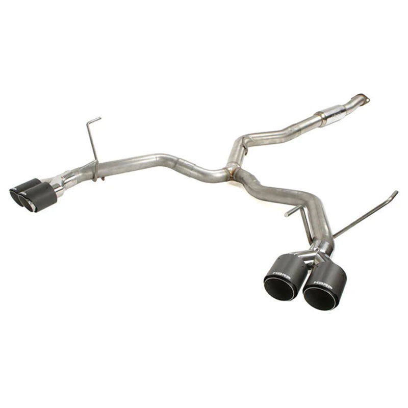 MBRP Race 3″ Quad Tip Catback Exhaust Carbon Fiber Tips – 2015-2021 WRX/STI | S48023CF