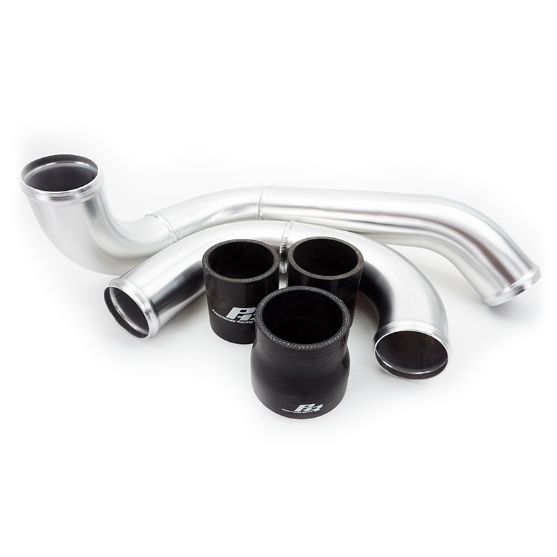 PHR 2.5″ Hot Side Intercooler Pipe Kit for GS300Matte Black Powder Coat