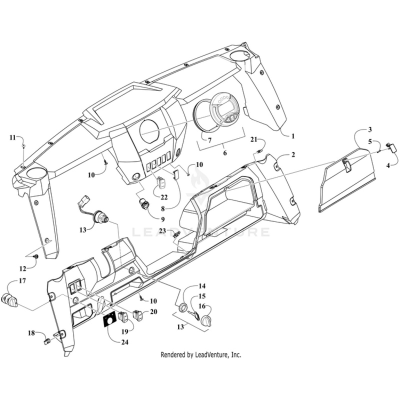 Switch, Rear Differential – Open/Lock By Arctic Cat