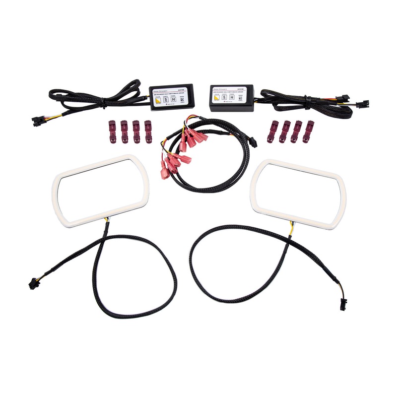 Switchback Rounded Rectangle Halos Diode Dynamics