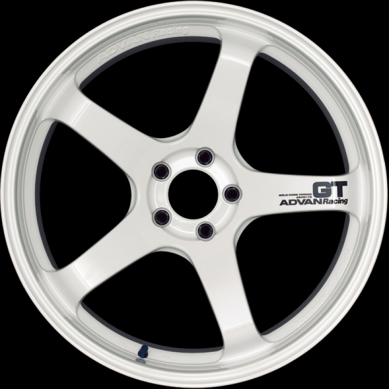 Advan GT Premium Version 19×9.5 +22 5-112 Racing White Wheel