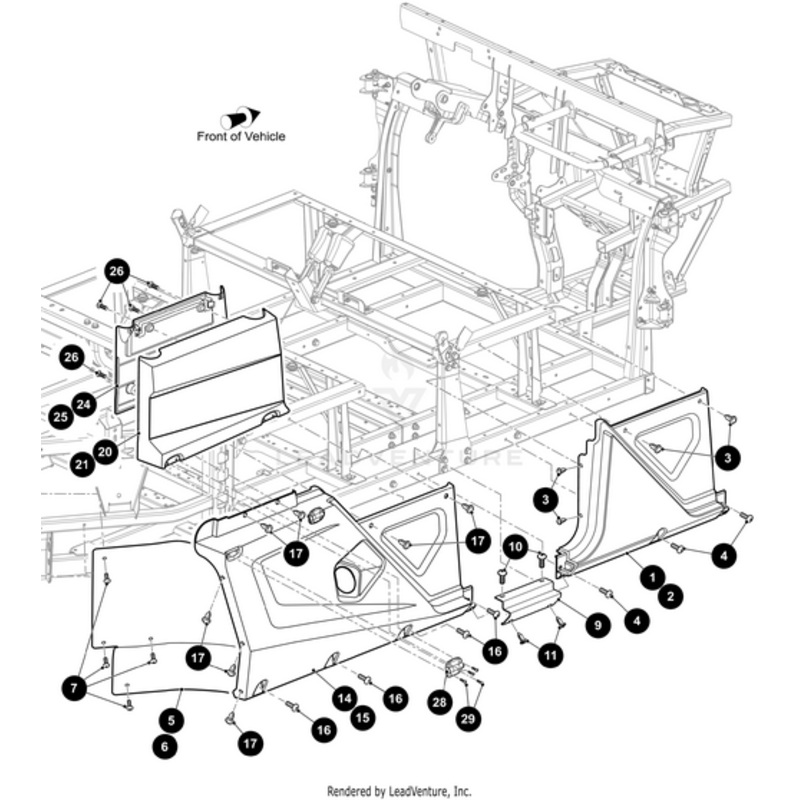 Body Panel Middle Right by Arctic Cat