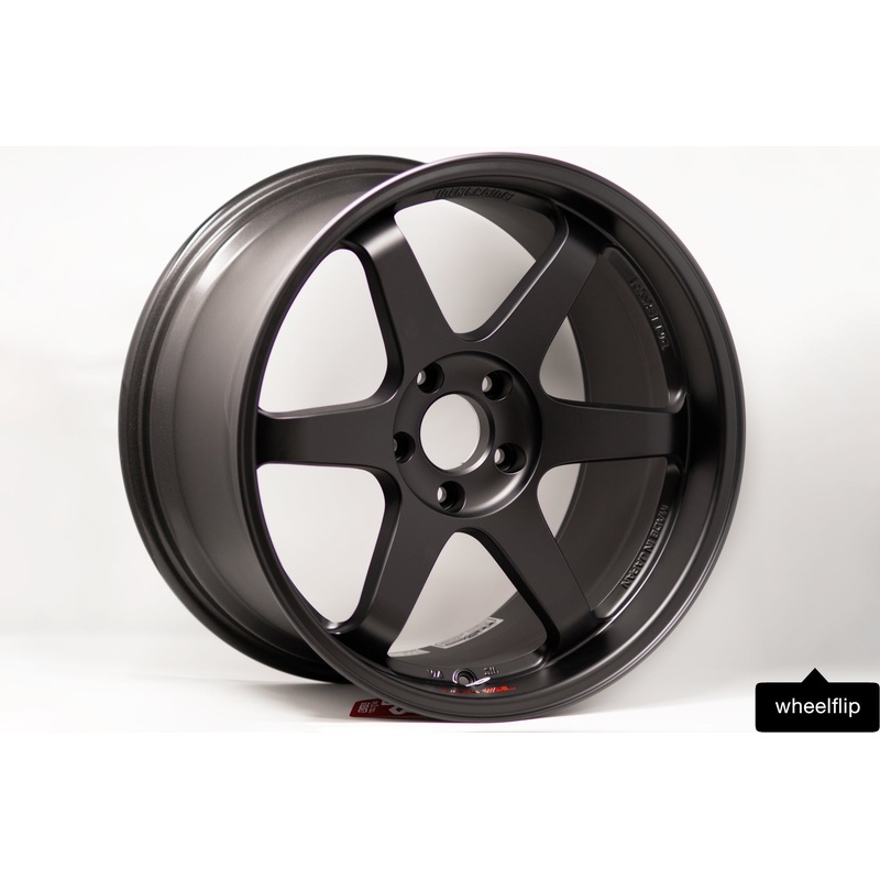 Volk Racing TE37SL 19×9.5 +21, 19×10.5 +22 5×120 Matte Black (SET)