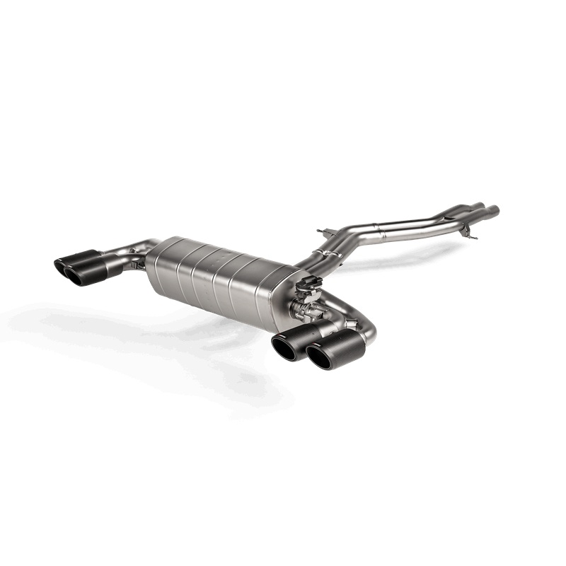 Akrapovic 2019+ Porsche Cayenne V6 (536) w/OPF/GPF Evolution Line Cat Back (Titanium) (Req Tips)