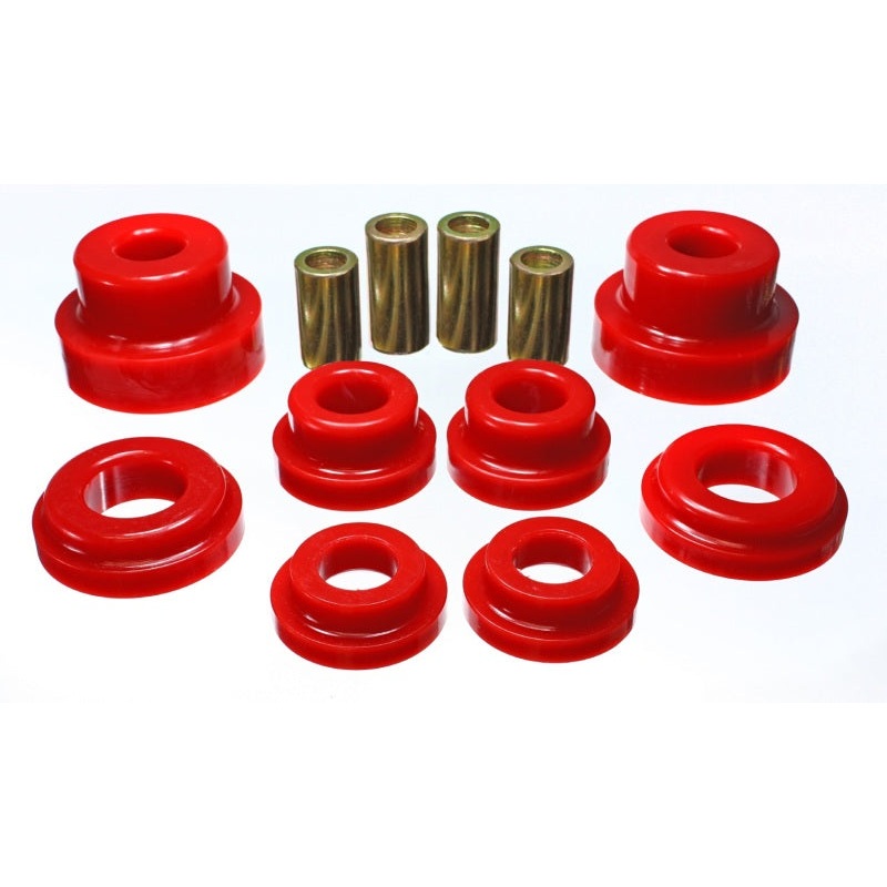 Energy Suspension 10 Chevy Camaro Red Rear Sub-Frame Mount Replacement Bushing Set