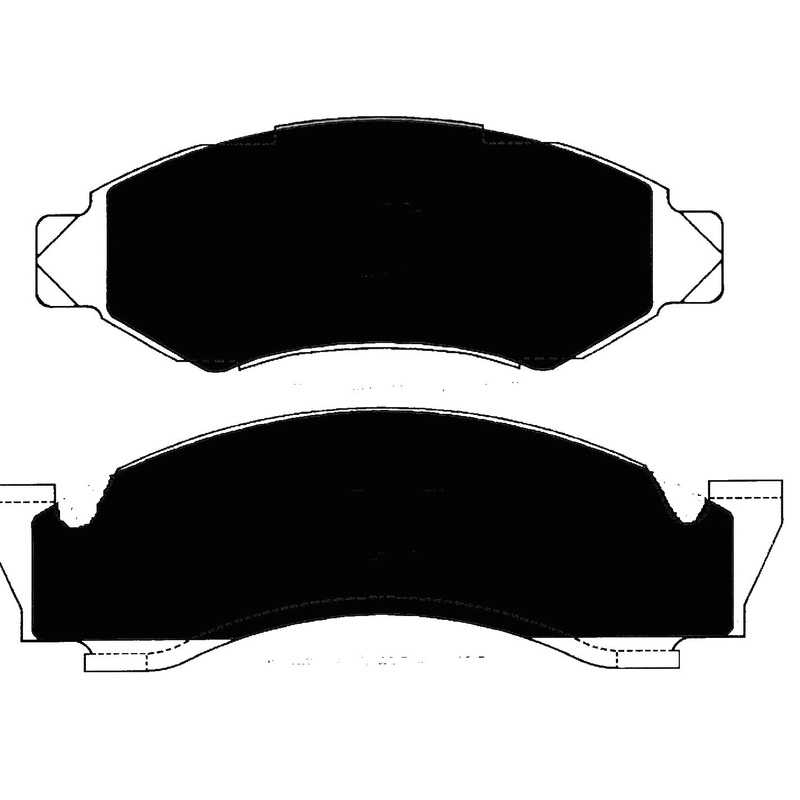 Porterfield Brake Pads for 1985 FORD BRONCO
