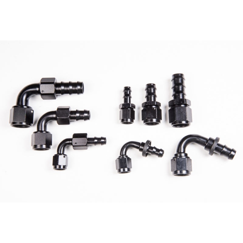 Radium Engineering 6AN Straight Pushlok Hose End