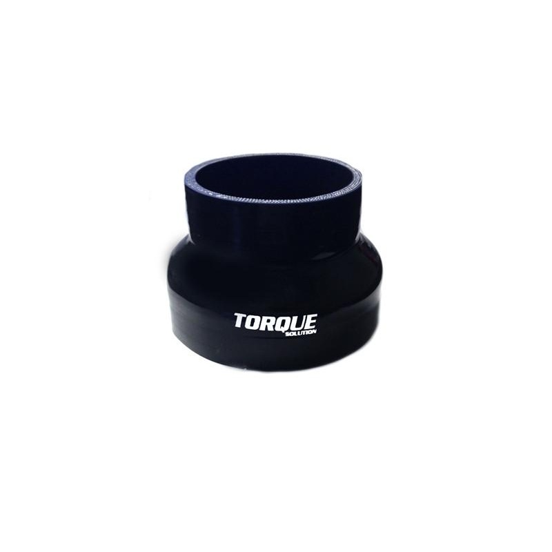 Torque Solution 3″ to 4″ Transition Silicone Coupler – Black (TS-CPLR-T34BK)