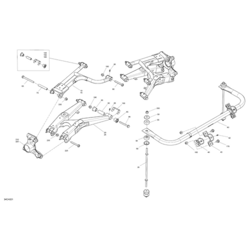 Torsion Bar Link by Can-Am