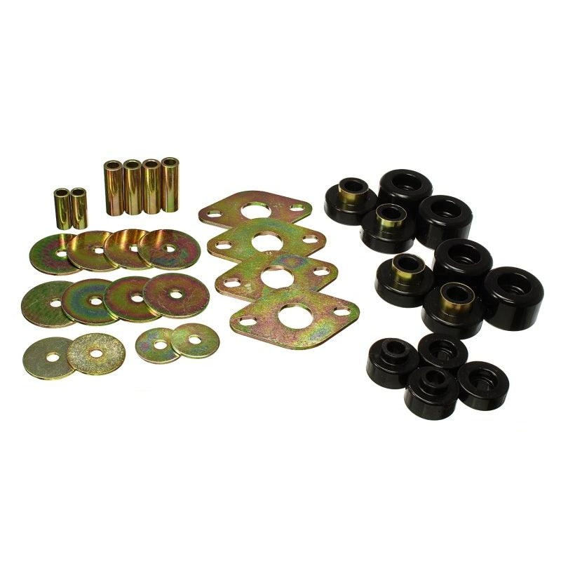 Energy Suspension 01-04 Toyota Tacoma Prerunner Body Bushing Mount Set – Black