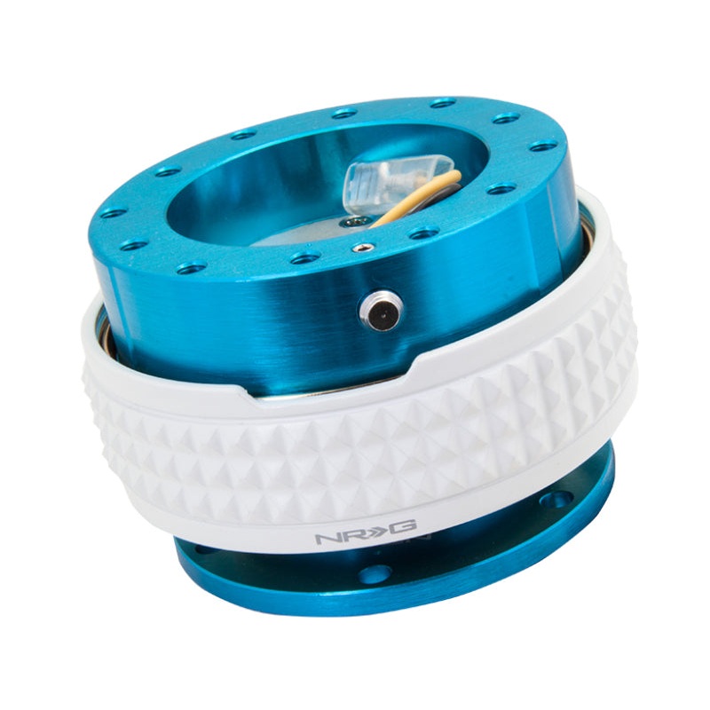 NRG Quick Release Kit – Pyramid Edition – New Blue Body / Glow In The Dark Pyramid Ring