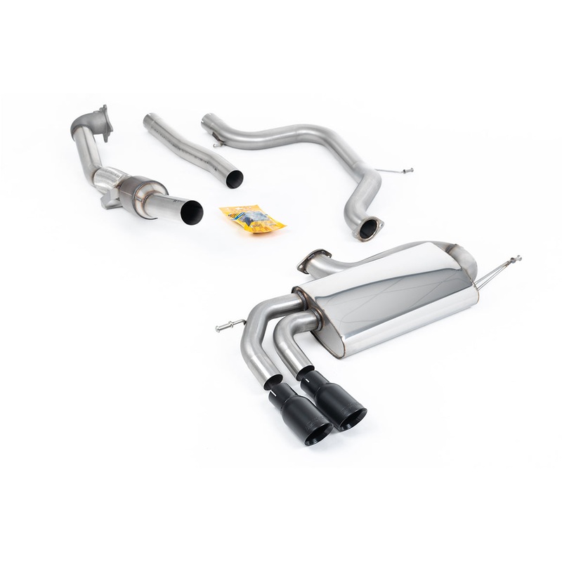 Milltek Volkswagen Golf Mk5 (2005 – 2009) GTi 2.0T FSI 3 INCH NON RESONATED RACE HI FLOW SPORTS CAT TURBO BACK
