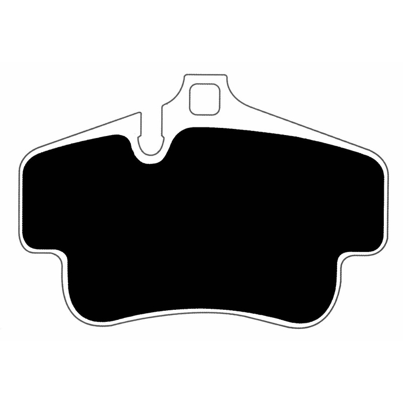 Porterfield Brake Pads for 2009 PORSCHE Boxster S w/Ceramic Discs