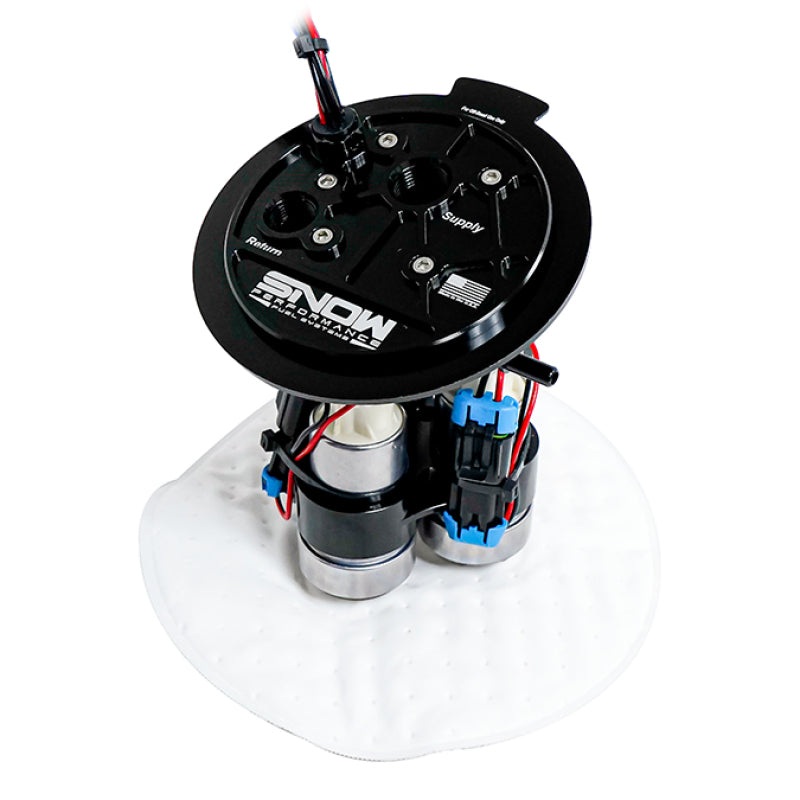 Snow Performance 2005+ Dodge Charger/Challenger Xtreme Fuel Hat – Triple Pump