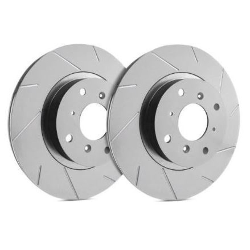 SP Performance Slotted ZRC Front Rotors (Pair) Subaru STI 2004