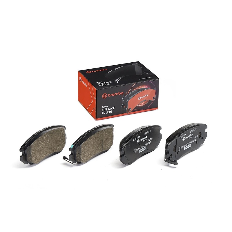 XTRA Low-Met Front Disc Brake Pad Set – P30018X