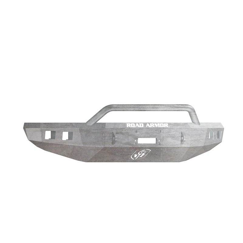 Road Armor 14-20 Toyota Tundra Stealth Front Winch Bumper w/Pre-Runner Guard – Raw
