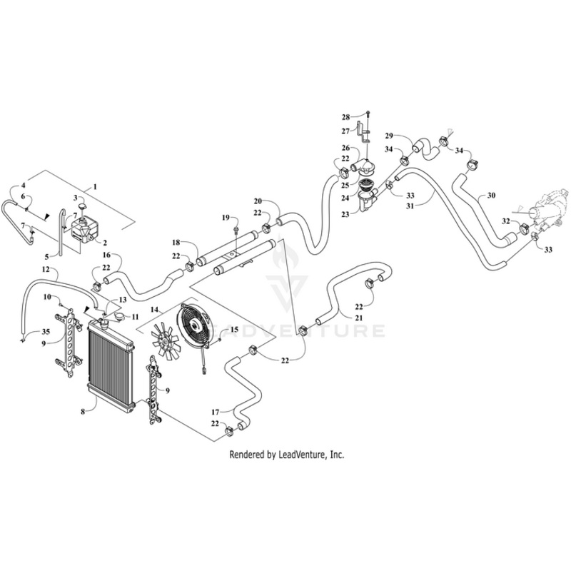 Tank Assy Reserve By Arctic Cat