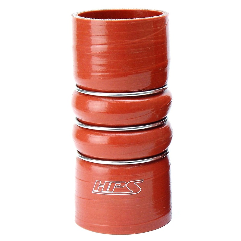 HPS 4-1/2″ ID Silicone Charge Air Cooler CAC Double Hump Coupler | Universal (CAC-450-HOT)