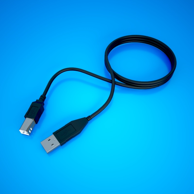 HPT USB 2.0 Cable – 6ft A to B