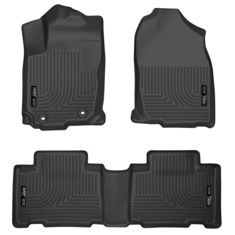 Husky Liners 13 Toyota RAV4 Weatherbeater Black Front & 2nd Seat Floor Liners