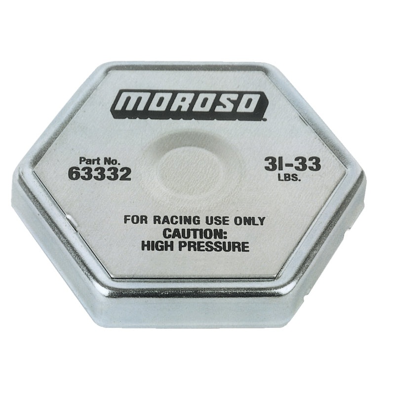 Moroso Racing Radiator Cap – 31-33lbs