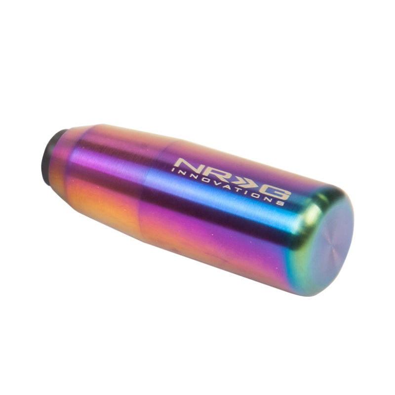 NRG Universal Short Shifter Knob – 3.5in. Length / Heavy Weight .85Lbs. – Multi Color/Neochrome