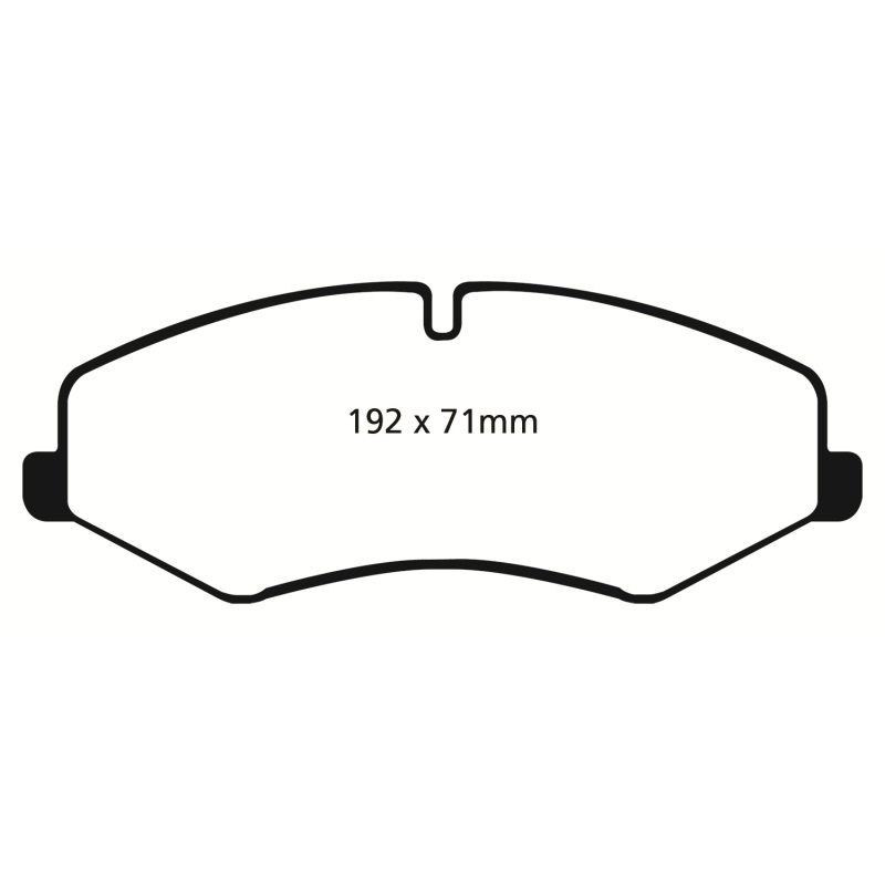 EBC 10-14 Land Rover LR4 5 Yellowstuff Front Brake Pads