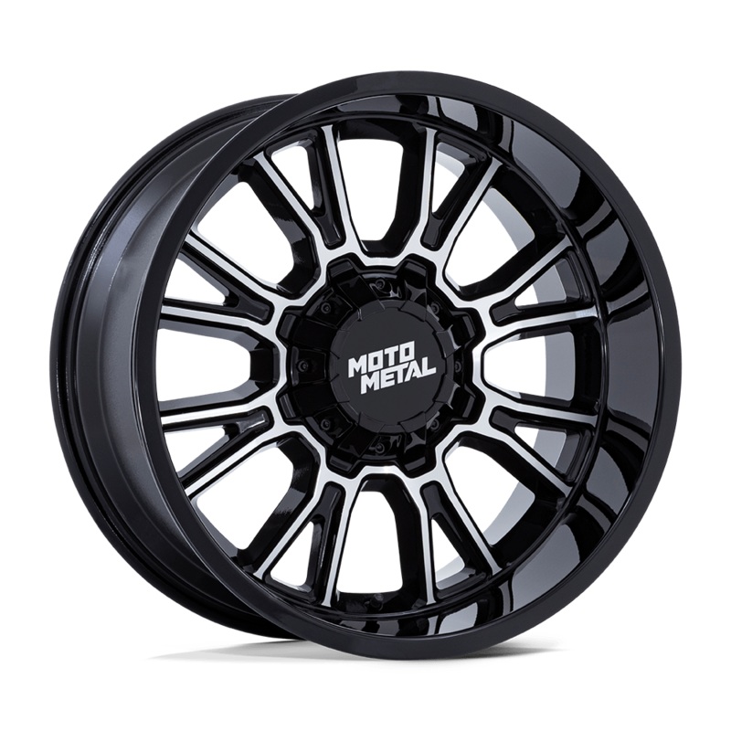 Moto Metal Wheels MO810 Legacy 18″ 8×165.1 Gloss Black Machined