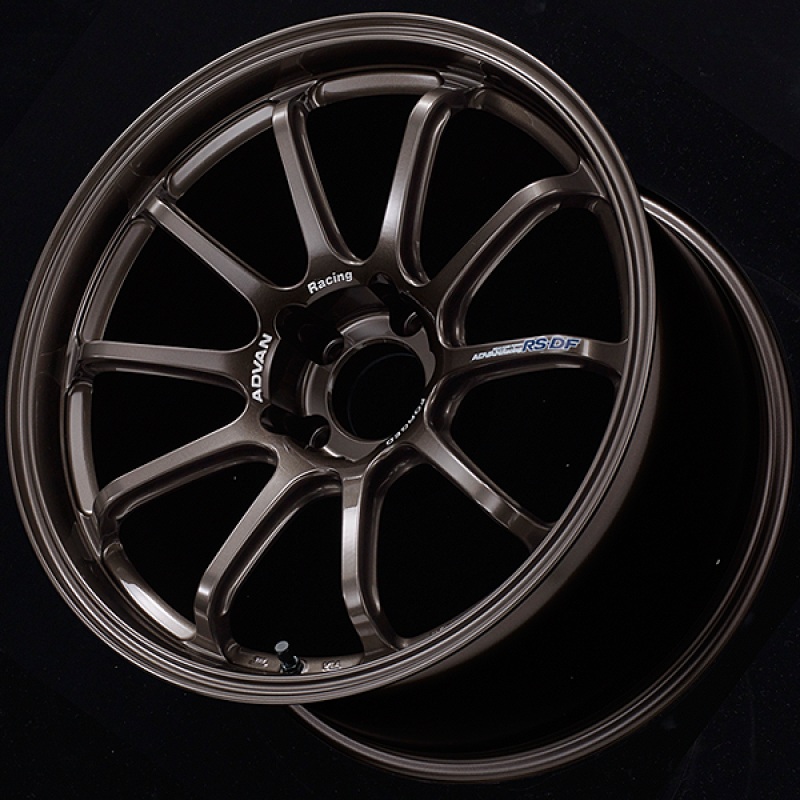 Advan RS-DF Progressive 19×10.5 +24 5-114.3 Dark Bronze Metallic Wheel