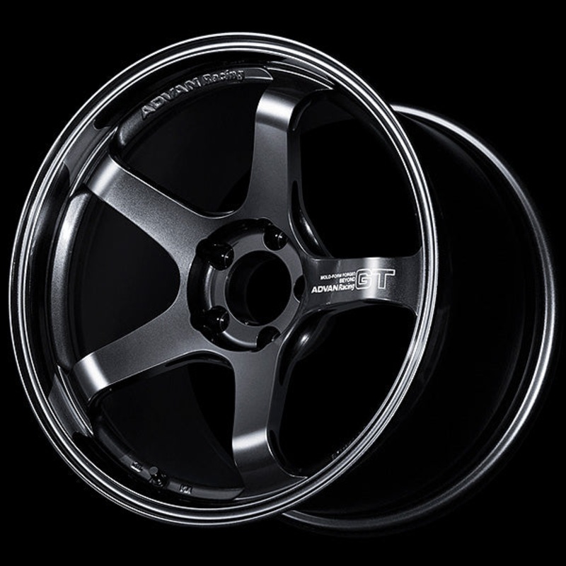 Advan GT Beyond Wheel – 17×9.5 +35 | 5×114.3 | Racing Titanium Black