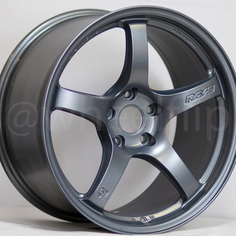 Gram Lights 57CR 18×10.5 +22 5×114.3 Gun Blue 2