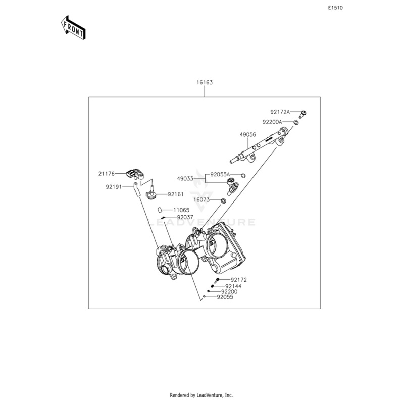 Spring,Pilot Air Screw by Kawasaki