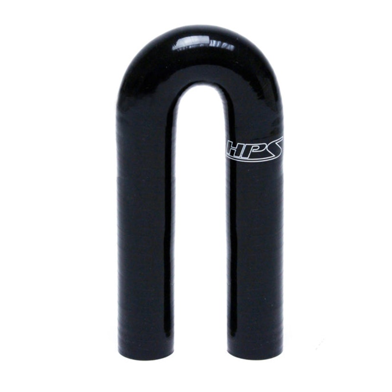 HPS 3/4″ Silicone 180 Degree U Bend Elbow Coupler Hose, High Temp 4-ply Reinforced (19mm ID)