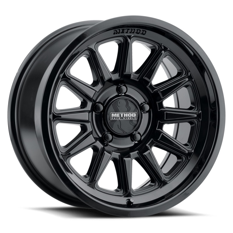 Method MR323 20×10 / 8×170 BP / -18ET / 4.76in BS / 130.81mm CB – Gloss Black Wheel