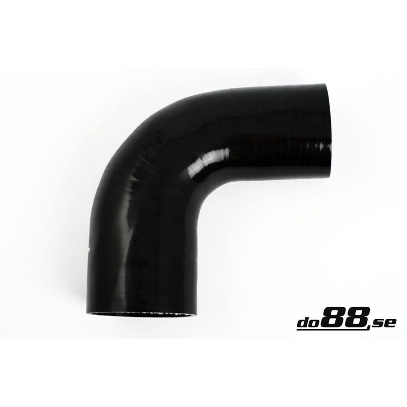 Silicone Hose Black 90 degree 3 – 3,25” (76 – 83mm)
