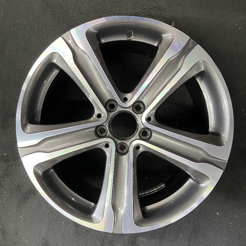 18″ MERCEDES GLC-CLASS 16 253 Type GLC300 18×8 5 spoke straight spokes sales code R31 Original OEM Wheel Rim